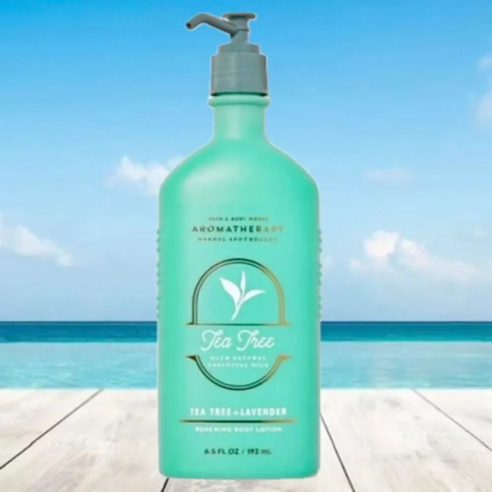 NWT Bath & Body Works Aromatherapy Tea Tree Lavender Body Lotion 6.5 fl oz New
